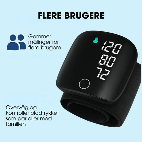 PharmaTrack™ | Pålidelig blodtryksmåling gjort enke