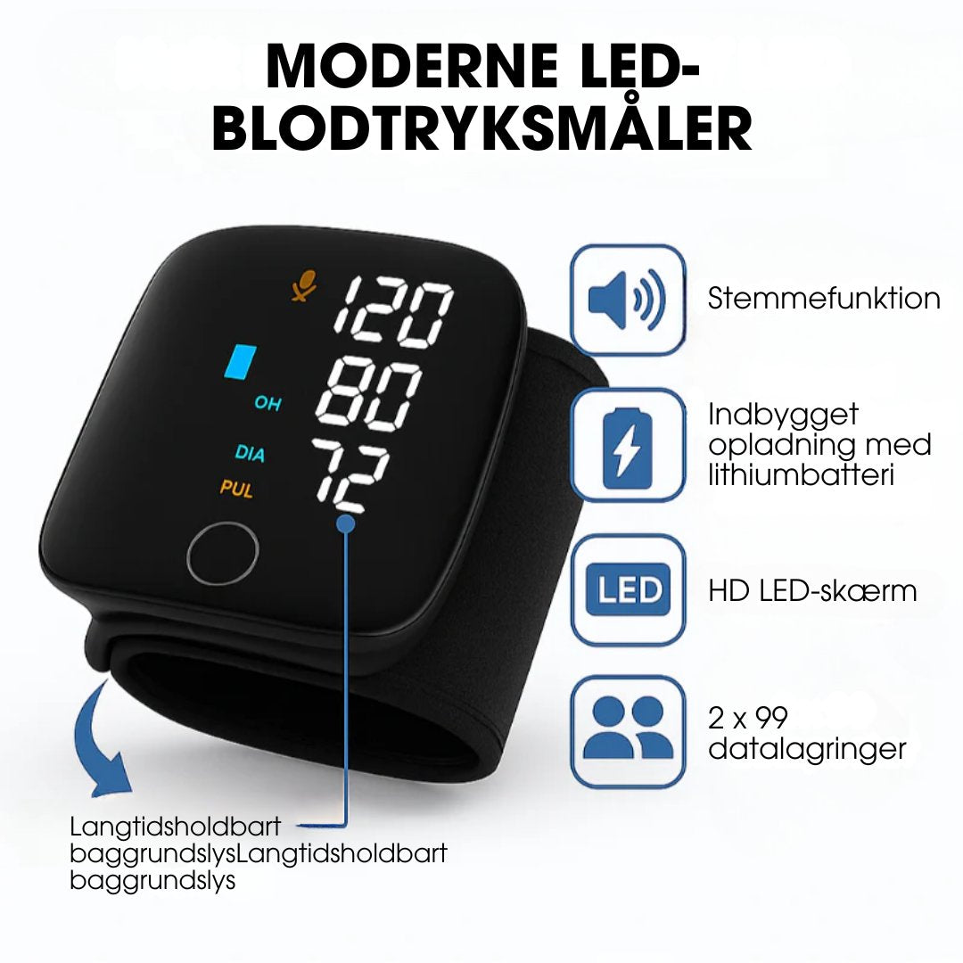 PharmaTrack™ | Pålidelig blodtryksmåling gjort enke