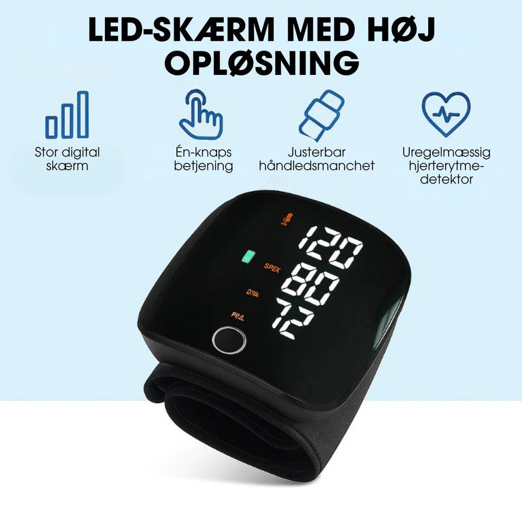 PharmaTrack™ | Pålidelig blodtryksmåling gjort enke